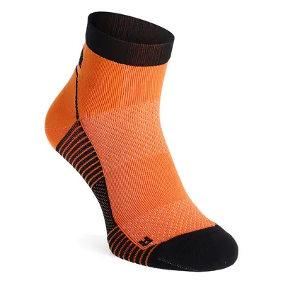 The North Face Trail Run Quarter Sock Futózokni - vivid flame/tnf black