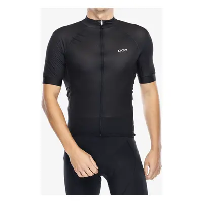 POC Essential Road Logo Jersey Kerékpáros póló - uranium black/hydrogen white