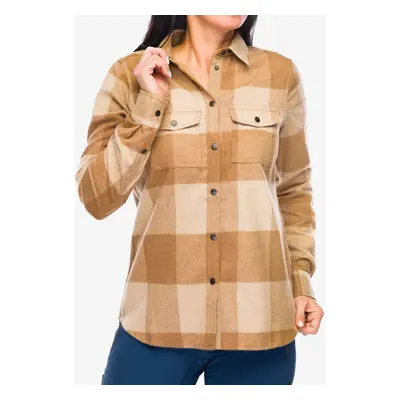 Fjallraven Canada Shirt Női ing - buckwheat brown/light beige