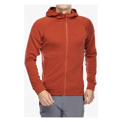 Rab Nexus Hoody Kapucnis felső - tuscan red