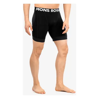 Mons Royale Epic Merino Shift Bike Shorts Liner Termoaktív Férfi Boxeralsó - black