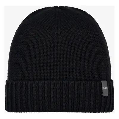 Icebreaker Vela Cuff Beanie Téli Sapka - black