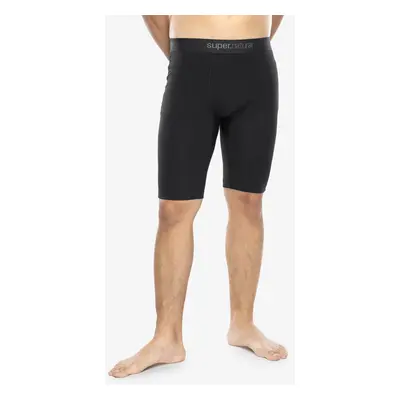 Super.natural Tundra175 Short Tight Termoaktív hosszúszárú alsó - jet black