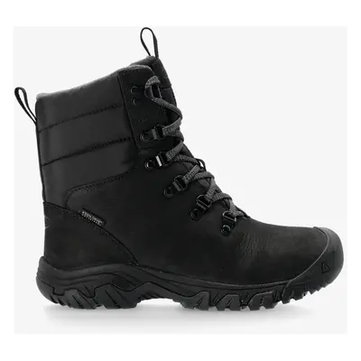 Keen Greta Boot WP Női téli cipő - black/black