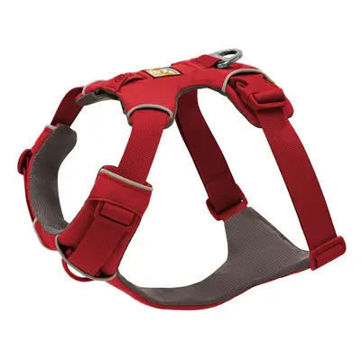 Ruffwear Front Range Harness Kutyaszíj - red canyon