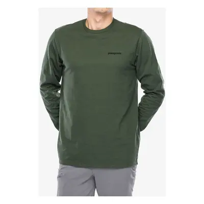 Patagonia L/S P-6 Logo Responsibili-Tee Hosszúujjú - torrey pine green