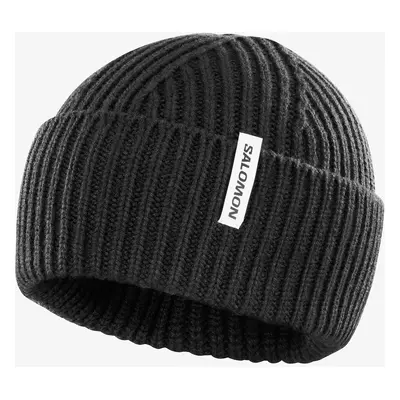 Salomon Snowbird Beanie U Téli sapka - deep black