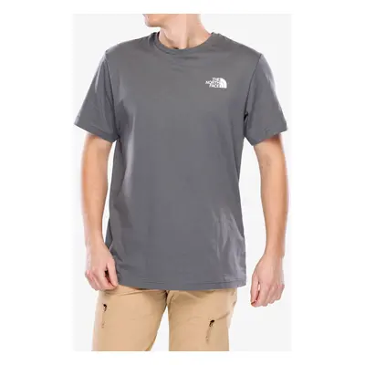 The North Face S/S Redbox Tee Pamutpóló - smoked pearl/hero blue