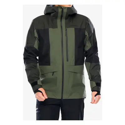 Peak Performance Gravity GORE-TEX 3L Jacket Sídzseki - olive extreme/black/pine