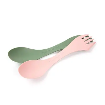 Light My Fire Spork Original Pack Bio Evőeszköz - sandy green/dusty pink