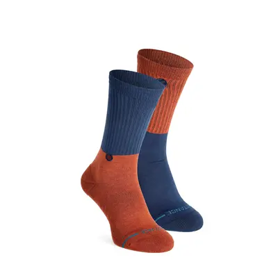 Stance Opposites Crew Zokni - burnt orange