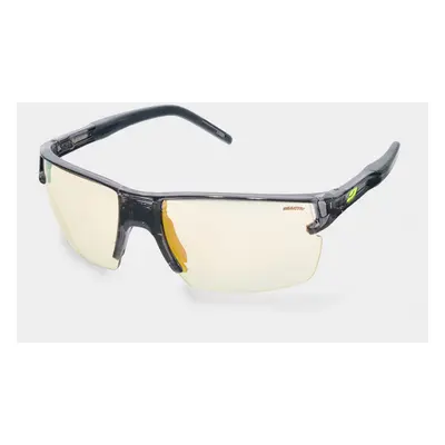 Julbo Outline - Reactiv Kerékpáros Szemüveg - translucent black/yellow