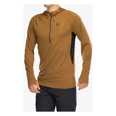 Black Diamond Alpenglow Pro Hoody Kapucnis felső - flax