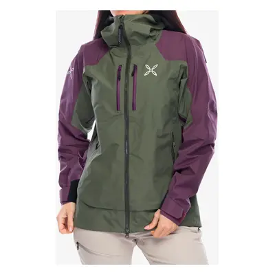 Montura Cliff Jacket Gore-Tex kabát nőknek - sage green/wine red