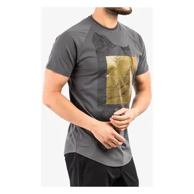 Majesty Super T-shirt Férfi Nyomtatott Póló - graphite