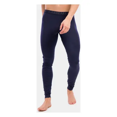 Icebreaker Oasis Leggings Termoaktív Férfi Hosszúszárú Alsó - midnight navy/monsoon