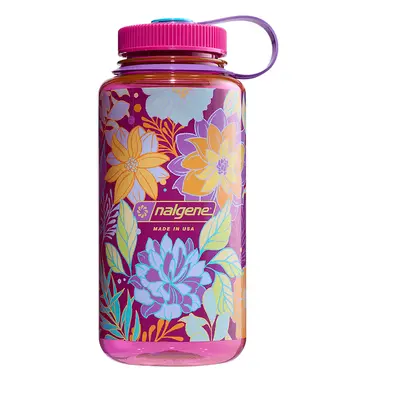 Nalgene Sustain Wide Mouth oz (1000 ml) Palack - florals