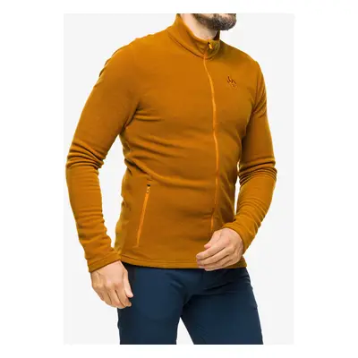 Odlo Roy Mid Layer Full Zip Férfi polárfelső - honey ginger/monks robe