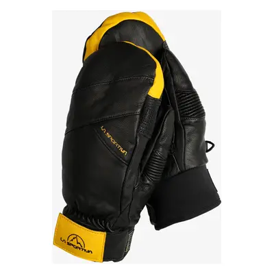 La Sportiva Free Touring Mittens Kesztyű túrasíeléshez - black/yellow