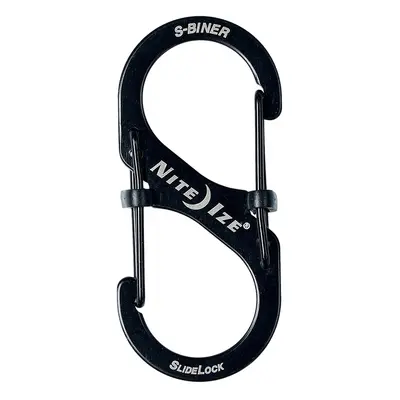 Nite Ize S-Biner SlideLock Stainless Steel Kulcstartó Karabiner - black