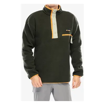 Columbia Helvetia Half Snap Fleece Férfi pulóver - greenscape