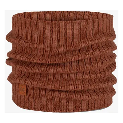 Buff Knitted Neckwarmer Norval Csősál - cinnamon