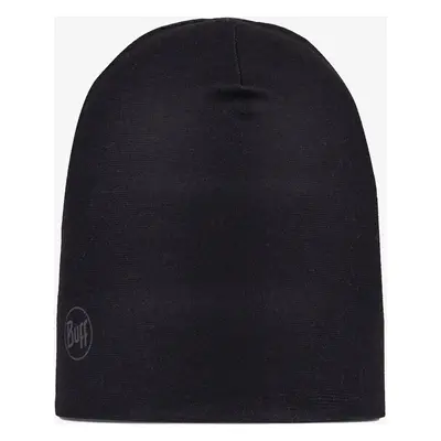 Buff Ecostretch Beanie Termoaktív sapka - solid black