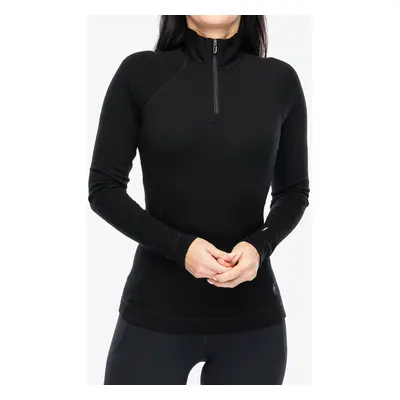 Smartwool Classic Thermal Merino BL 1/4 Zip Boxed Termoaktív női felső - black