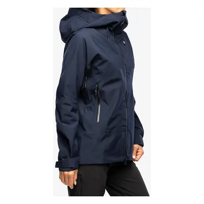 Mammut Crater HS Hooded Jacket Női Esőkabát - marine/black