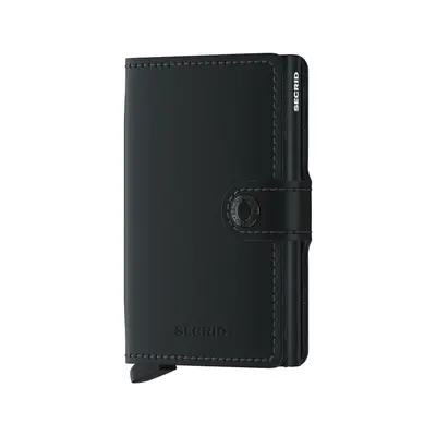 Secrid Miniwallet Matte Pénztárca - black