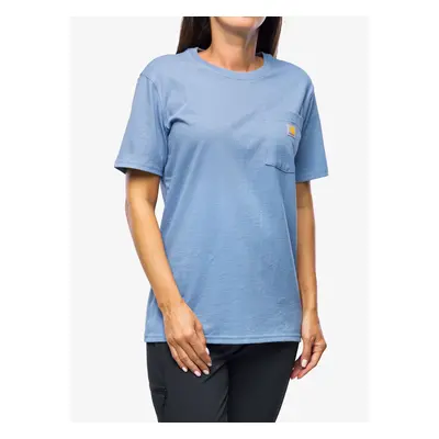 Carhartt Workwear Pocket S/S T-Shirt Női pamutpóló - skystone