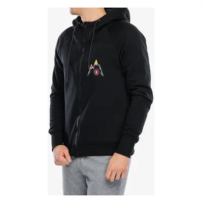 Majesty Mountain Zipped Hoodie Cipzáras felső - black