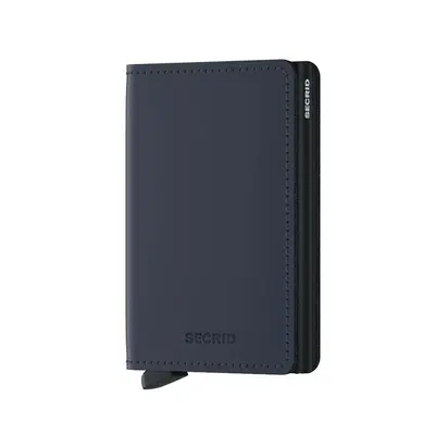 Secrid Slimwallet Matte Pénztárca - nightblue