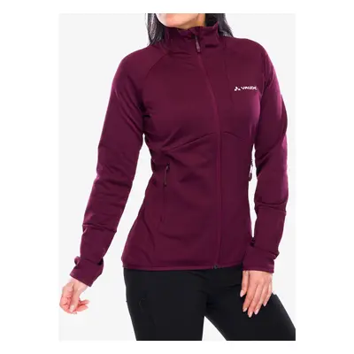 Vaude Monviso Fleece FZ Jacket II Női polár - cassis