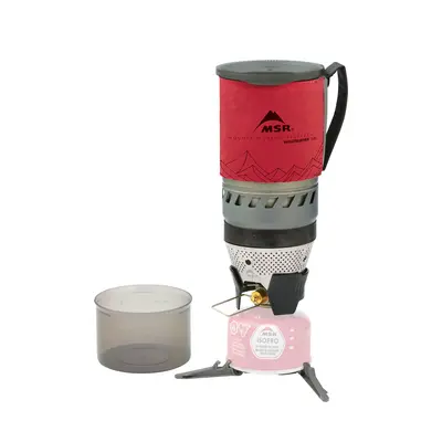 MSR WindBurner 1.0L Personal Stove System Főzőkészlet - red