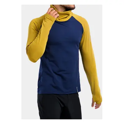 Sensor Thermo Sweatshirt Felső - deep blue/mustard