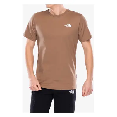 The North Face S/S Redbox Tee Pamutpóló - latte/gravel