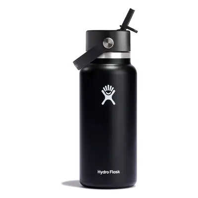 Hydro Flask oz Wide Flex Straw Cap (946 ml) Hőtartó kulacs - black