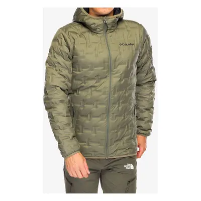 Columbia Delta Ridge Down Hooded Jacket Pehelykabát - stone green