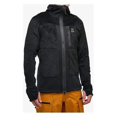 Haglofs Vassi Mid Hood Kapucnis felső - true black