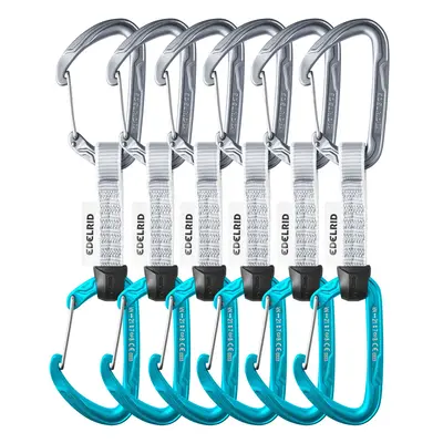 Edelrid Pure Wire Set Sixpack Expressz sziklamászáshoz - slate icemint