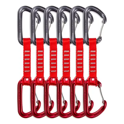 Ocun Hawk QD Wire Eco-Pes mm cm 6-pack Expressz sziklamászáshoz - red