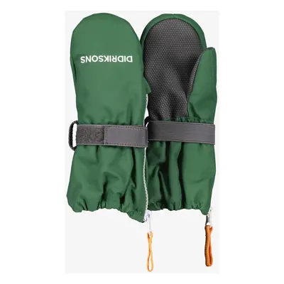 Didriksons Biggles Zip Mitten Gyerek kesztyűk - pine green