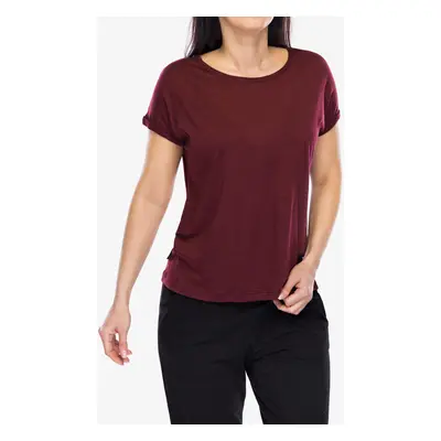 Sensor Merino Air Traveller Tee SS Női merino gyapjú póló - port red