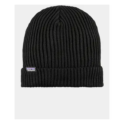 Patagonia Fisherman&#039;s Rolled Beanie Sapka - black