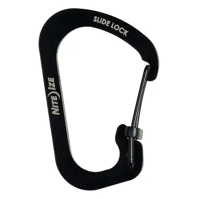 Nite Ize SlideLock Carabiner Stainless Steel Mászókarabiner - black