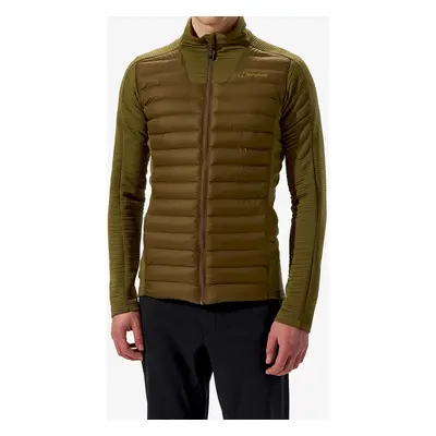 Berghaus Hottar Hybrid Jacket Férfi pulóver - bark/oak moss marl