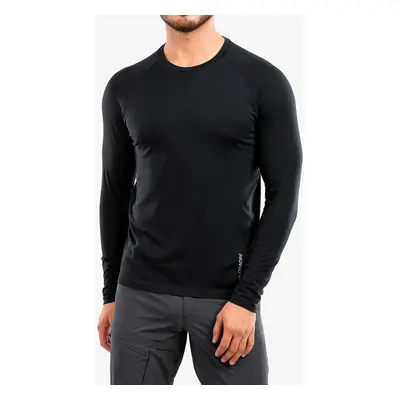 Salomon Sense Ls Tee Felső - deep black