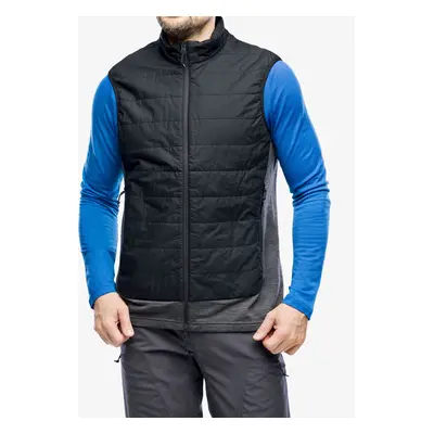 Icebreaker MerinoLoft Vest Bélelt Mellény - black/jet