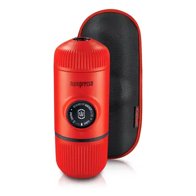 Wacaco Nanopresso Elements + etui Kávéfőző - lava red